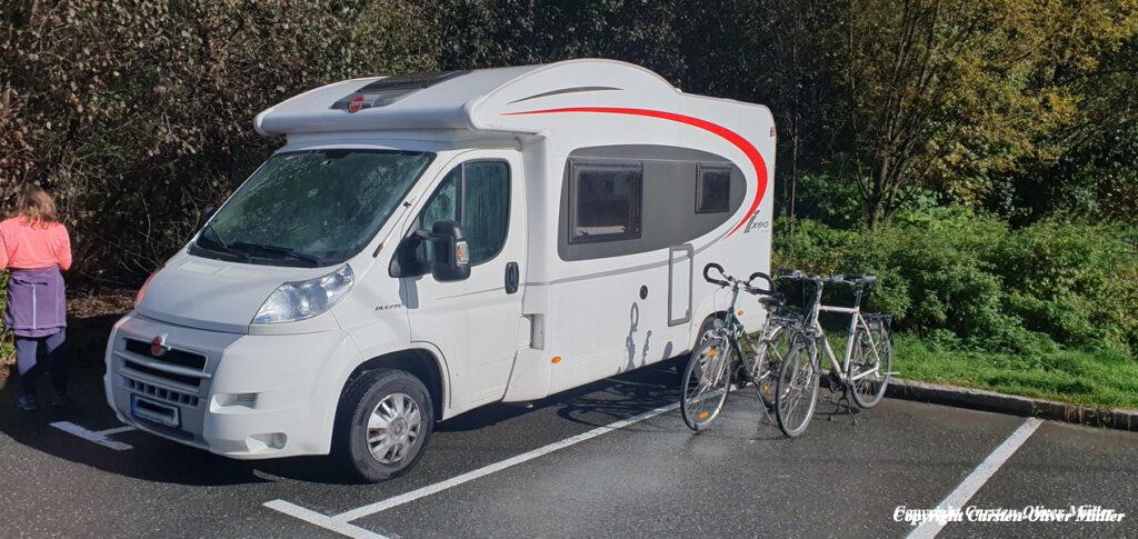 Vor dem Start in die Innenstadt