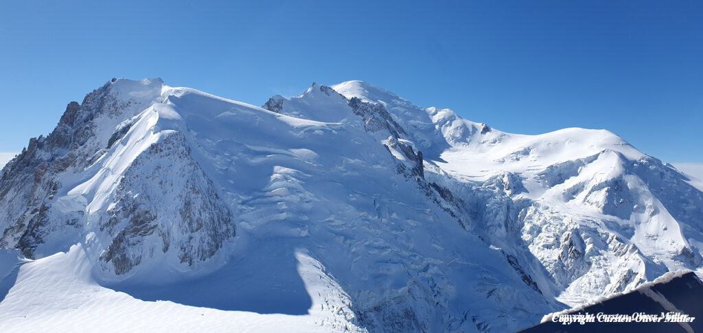 Mont Blanc in voller Schönheit