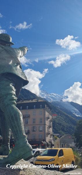 Das Ziel der Mont Blanc